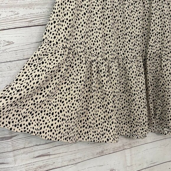Wishlist Strappy Cheetah Print Dress with Pockets S/M - Picture 3 of 7